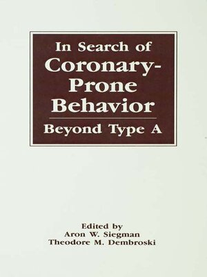 cover image of In Search of Coronary-prone Behavior